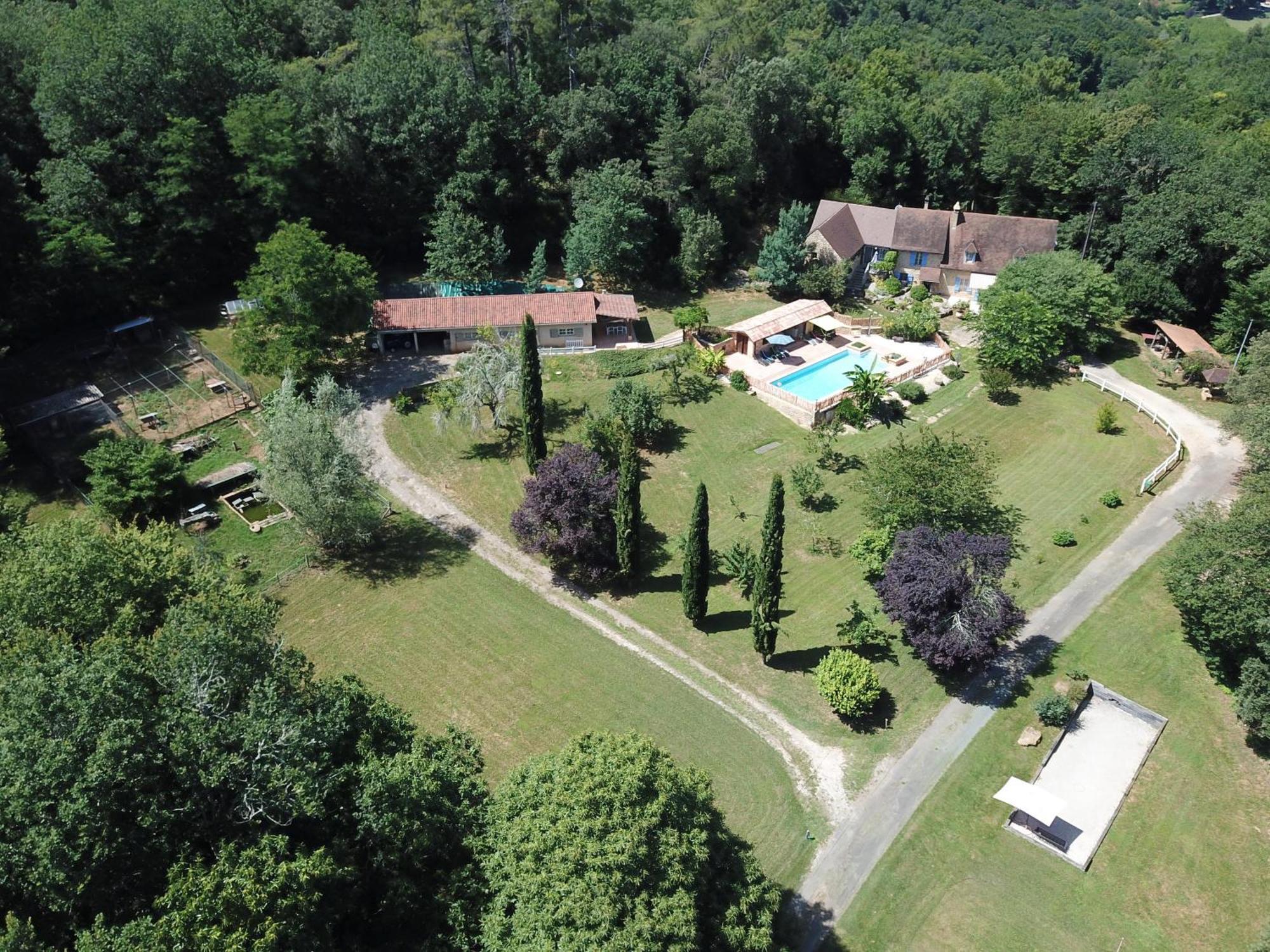 Domaine Du Bancourel Bed & Breakfast Calviac-en-Perigord Exterior photo